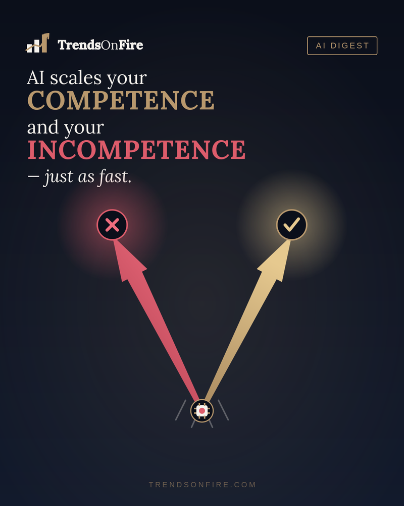 Friday AI Digest #10 — AI scales competence and incompetence