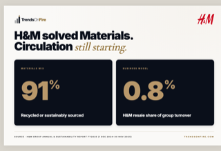 H&M materials vs circulation paradox
