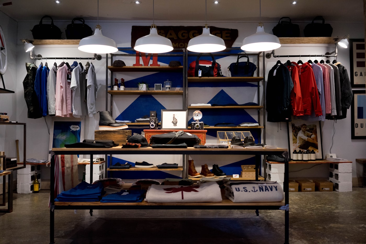 Curated retail store interior — marketplace commerce intelligence